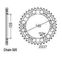 Rozeta pro Yamaha 25137CZ42